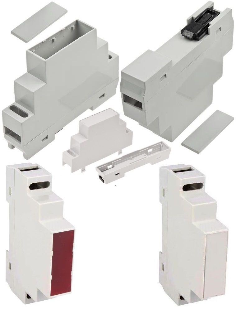 caja Carril din Eco 1m